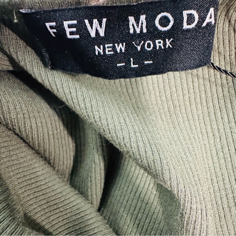 Few Moda NWT Olive Green Maxi Dress Size Large - Picture 7 of 9